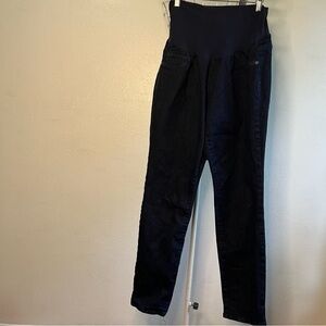 Indigo Blue maternity jeans, dark wash. Sz XL. EUC.